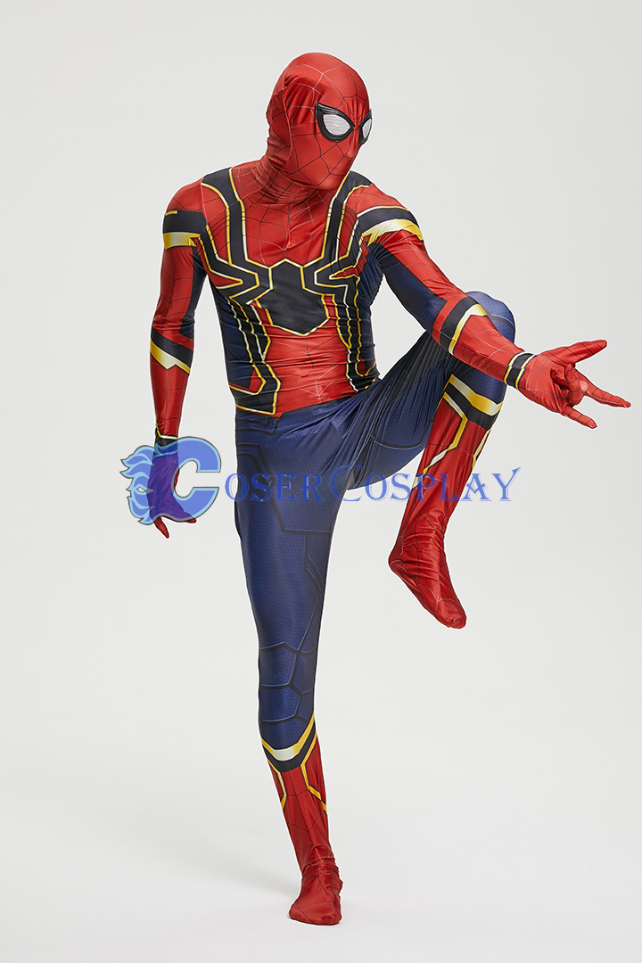 2018 Amazing Spiderman Iron Superhero Cosplay Costumes
